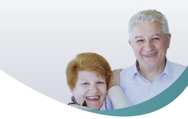 older couple smiling